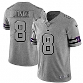 Nike Giants 8 Daniel Jones 2019 Gray Gridiron Gray Vapor Untouchable Limited Jersey Dyin,baseball caps,new era cap wholesale,wholesale hats